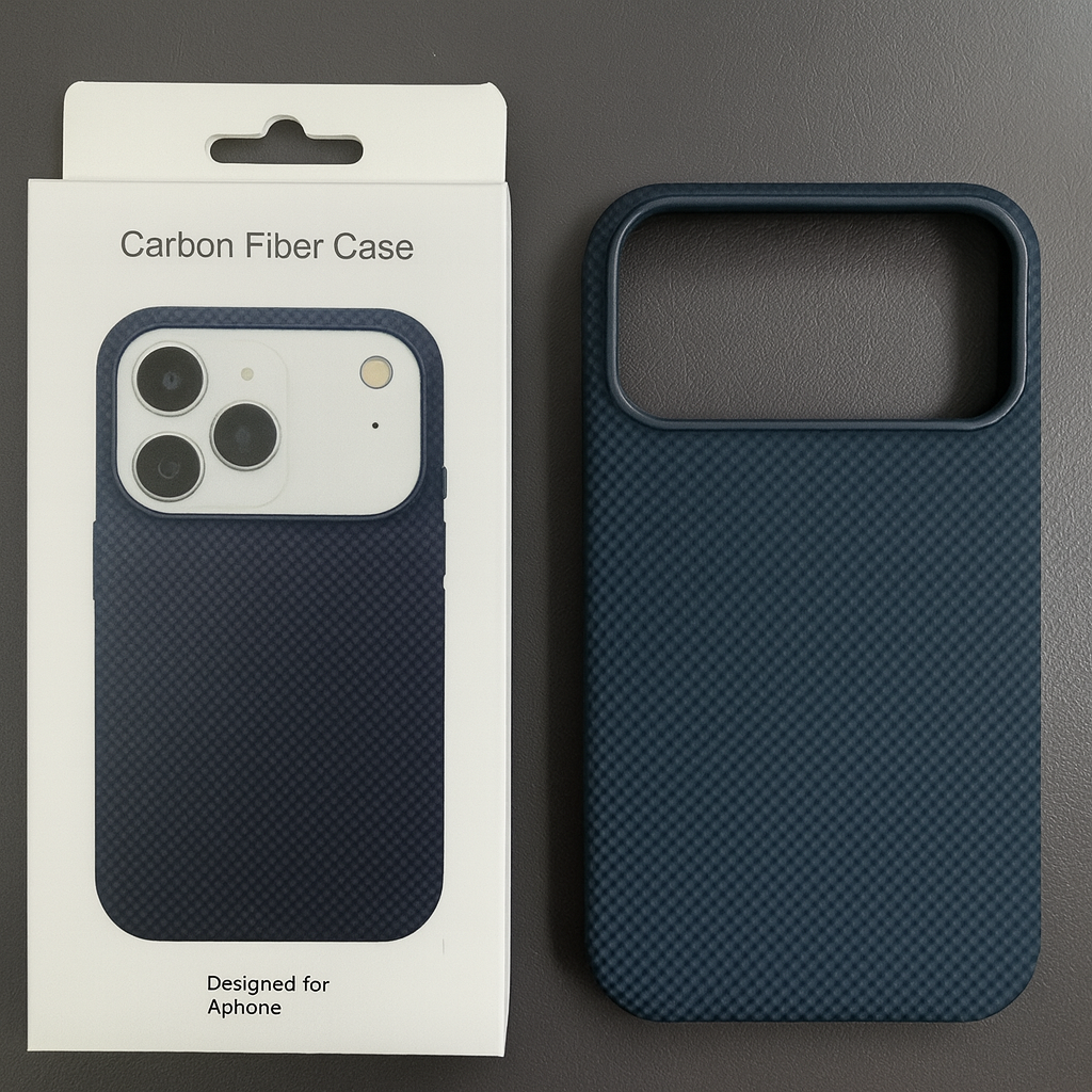 Premium Carbon Fiber Magnetic Case for iPhone 17, Pro Max, Pro (2025 Edition) Original Carbon Fiber Texture For Iphone 17 Invisible Magnetic Charging Protection Cover